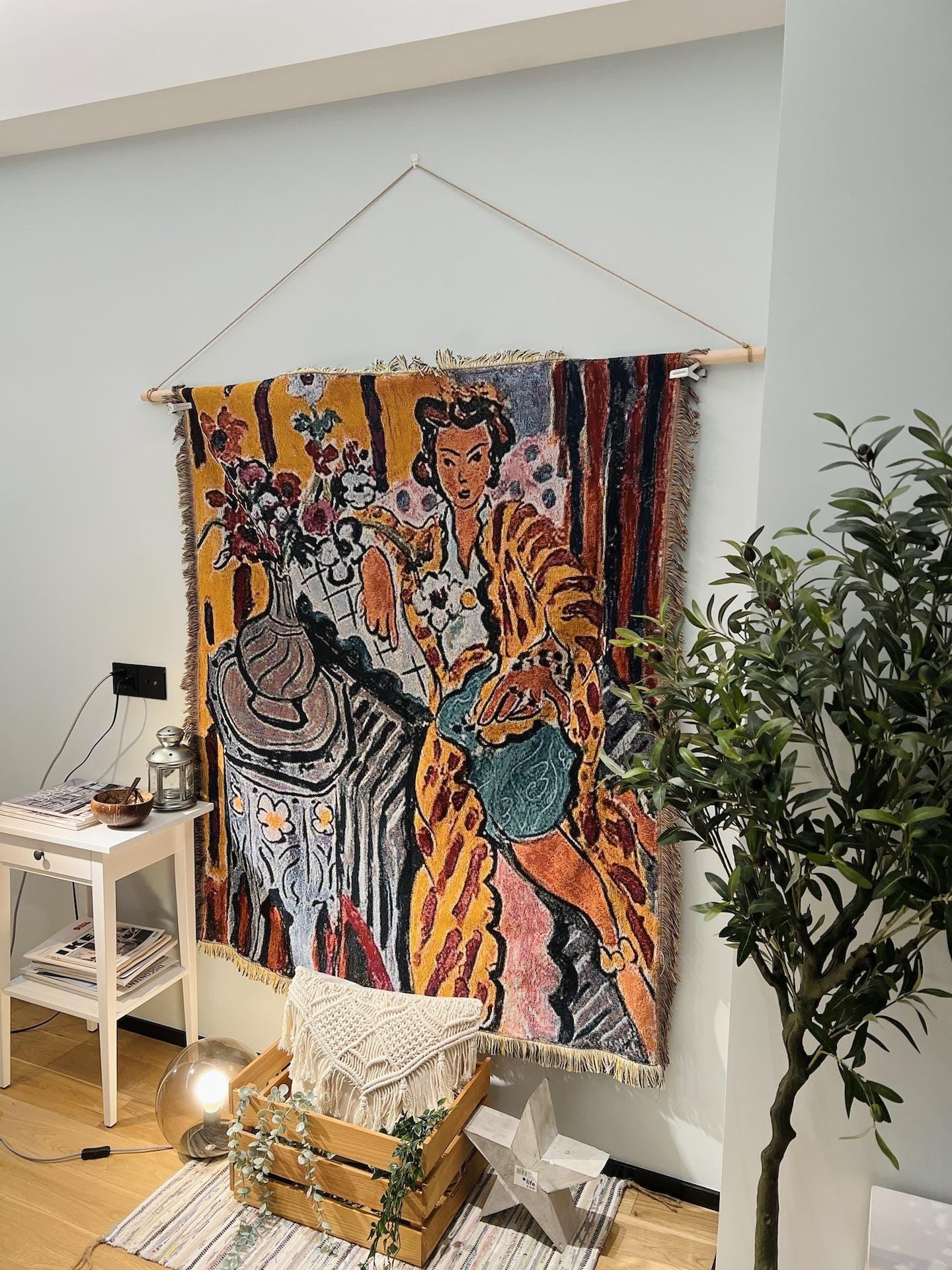 Vintage Woman Tapestry