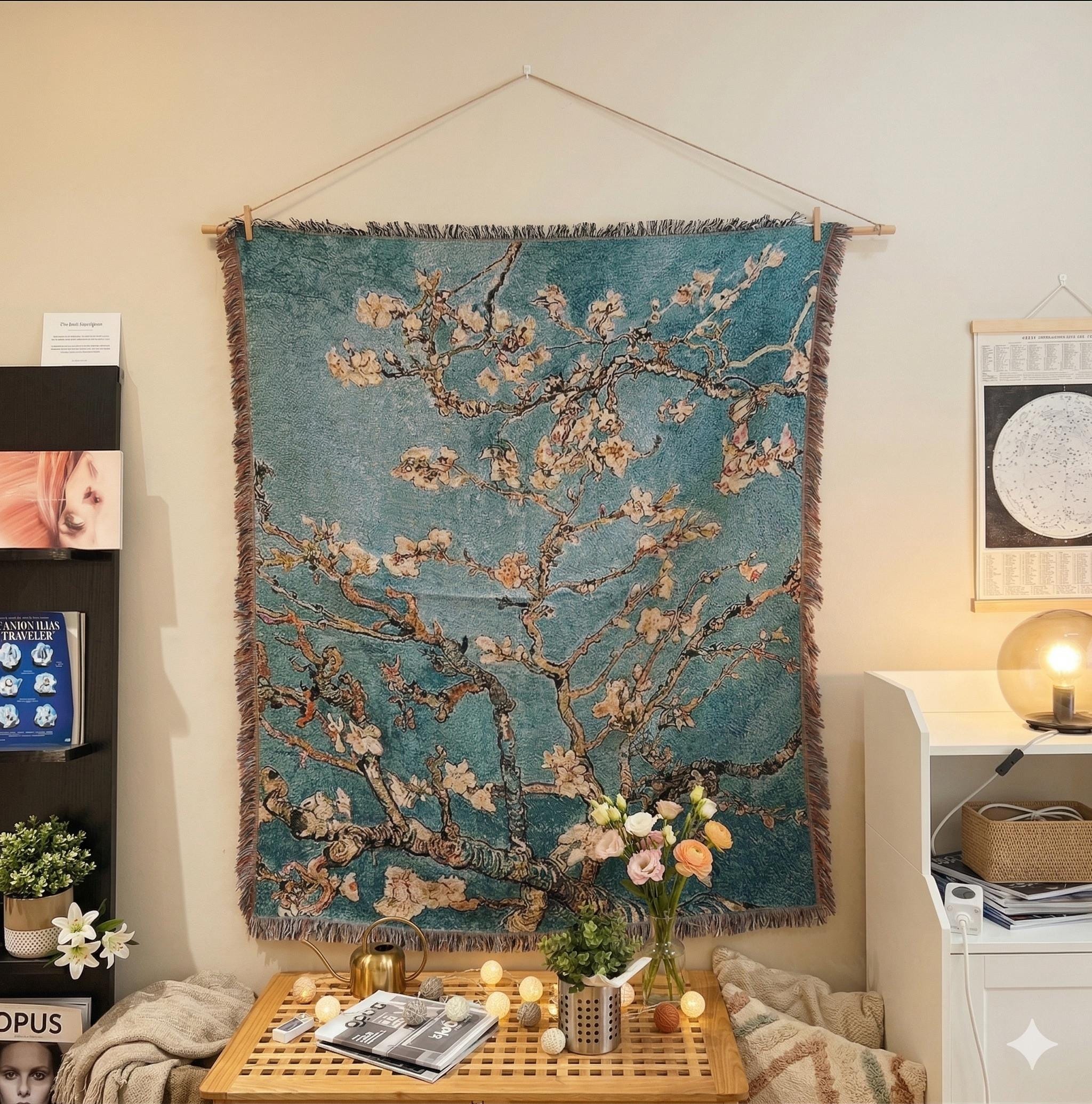 Almond Blossom Tapestry