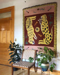 Tiger & Leopard Tapestry