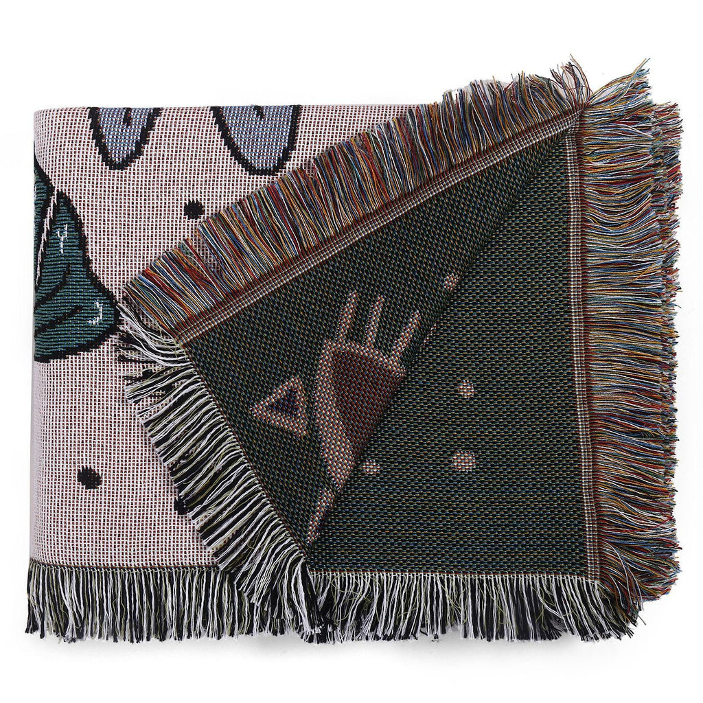 Mystic Winged Tiger Woven Tapestry Wall Hanging