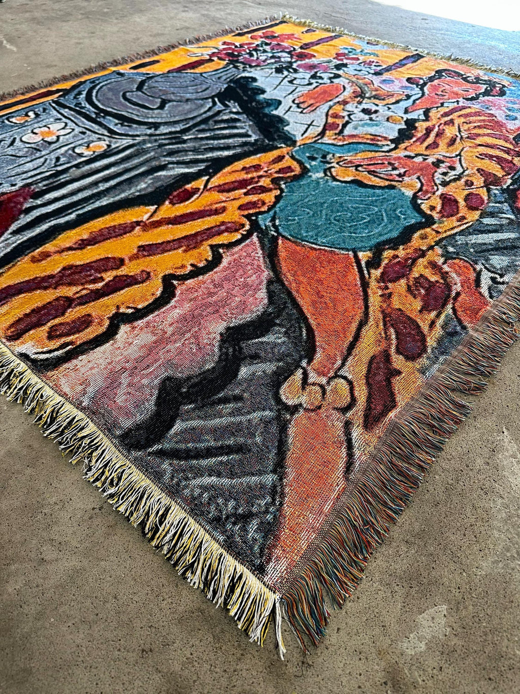Vintage Woman Tapestry