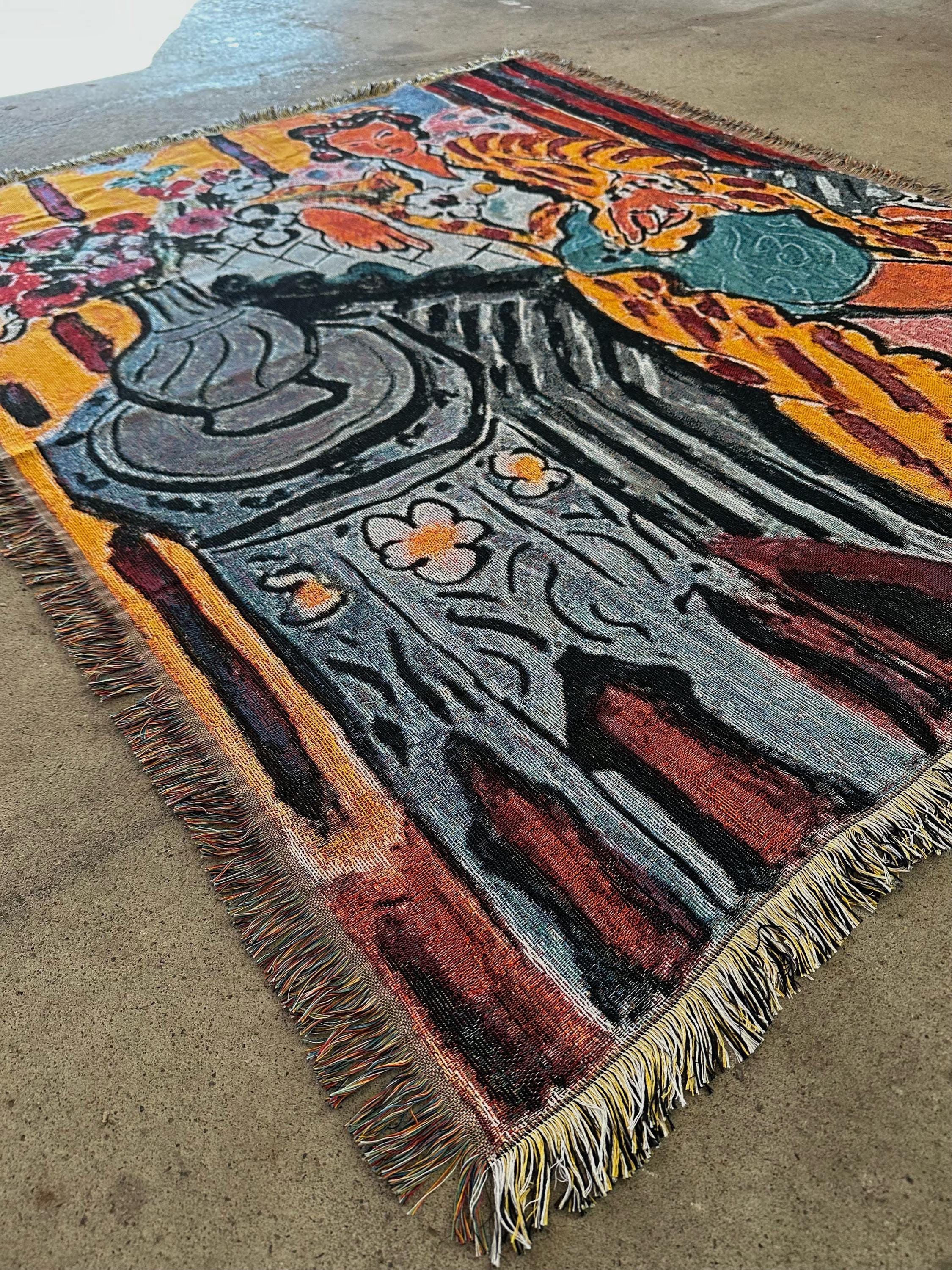 Vintage Woman Tapestry