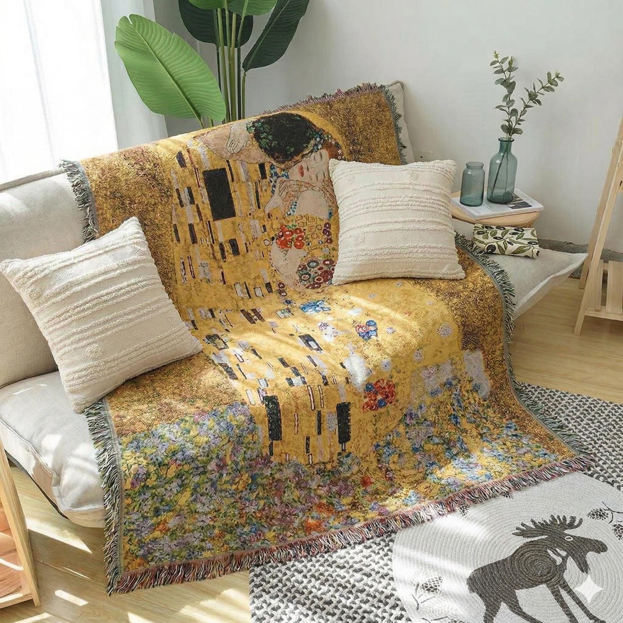 Golden Kiss Tapestry