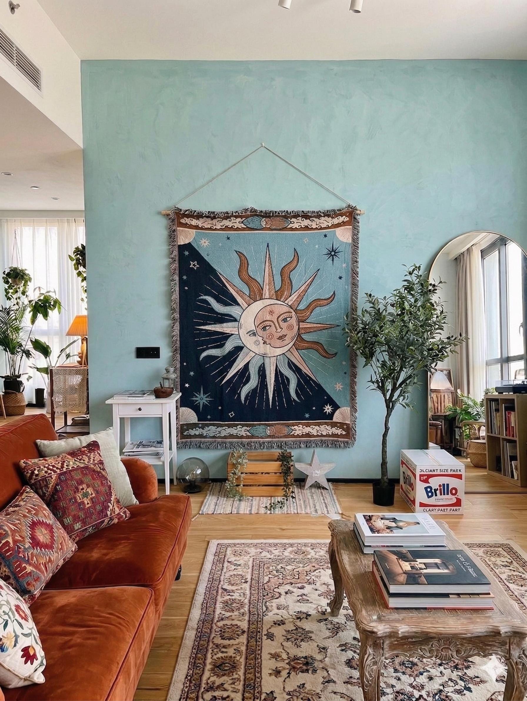 Sun & Moon Tapestry