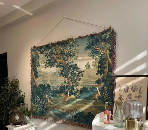 French Garden Tapestry