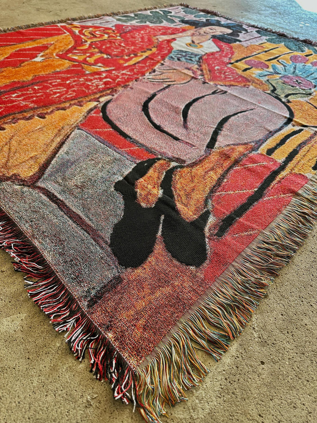Boho Woman Tapestry
