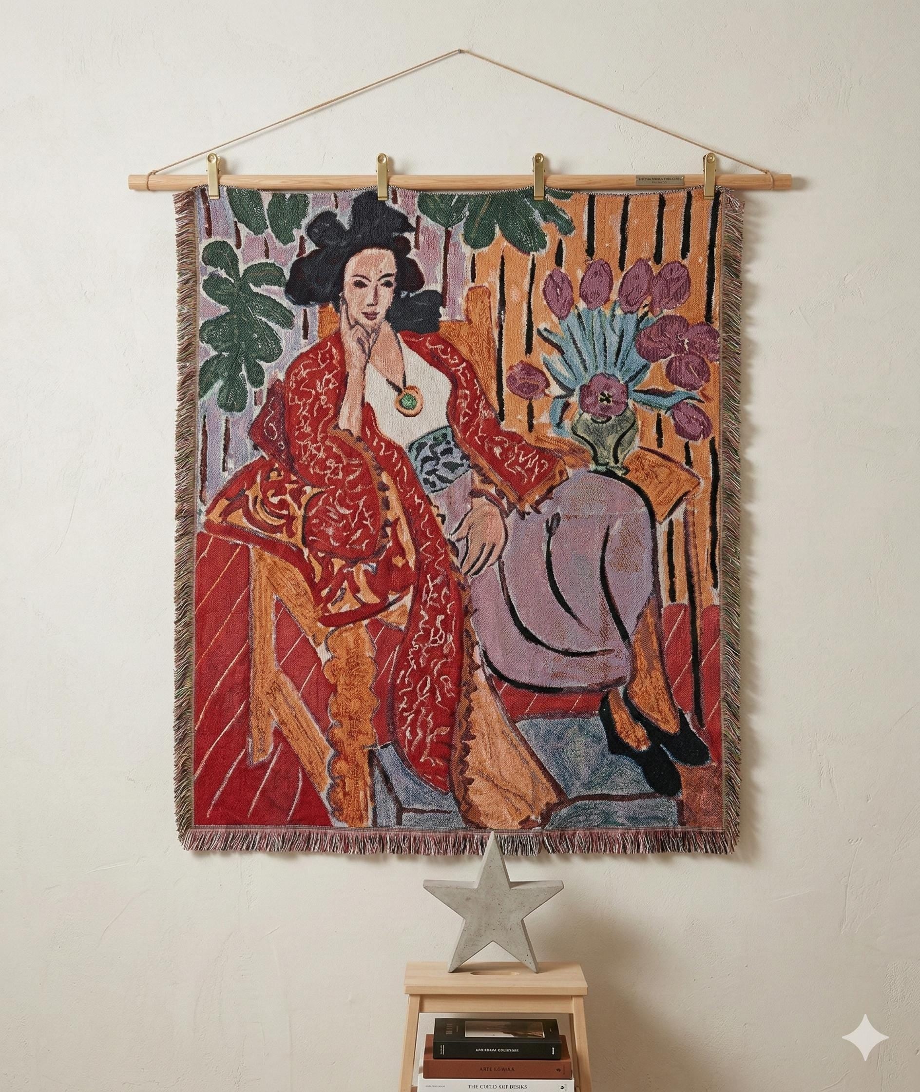 Boho Woman Tapestry