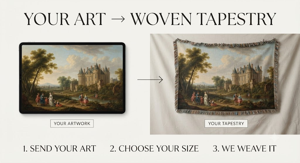 Custom Woven Tapestry